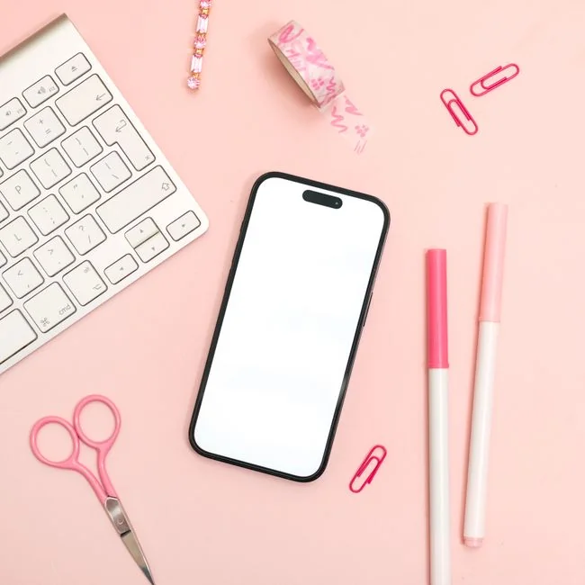 A modern work setting with a laptop, tablet, and smartphones, well suited to tech projects and freelance work.